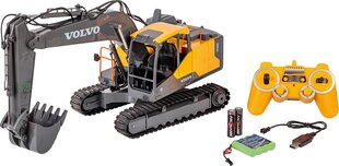 Nuotoliniu valdomas vikšrinis ekskavatorius Carson 1:16 Excavator Volvo 2,4 GHz kaina ir informacija | Žaislai berniukams | pigu.lt