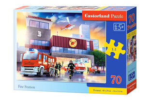 Dėlionė Fire Station, 70 d. kaina ir informacija | Dėlionės (puzzle) | pigu.lt