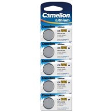 Camelion CR2032 elementai, 220 mAh 3 V 5vnt. kaina ir informacija | Elementai | pigu.lt