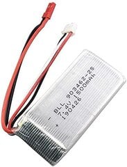 1 шт. перезаряжаемая липовая батарея (7.4V 1500mAh) для WLtoys V912 V262 A949V V913 L959 L979 WLtoys Q212G цена и информация | Смарттехника и аксессуары | pigu.lt