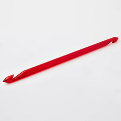 Тунисский крючок - двусторонний KnitPro Trendz 30 cm, 12.00 mm цена и информация | Принадлежности для вязания крючком | pigu.lt