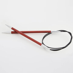 Virbalai KnitPro Zing 80 cm, 5.50 mm kaina ir informacija | Mezgimui | pigu.lt