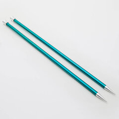 Прямые односторонние спицы KnitPro Zing 25 cm, 8.00 mm цена и информация | Принадлежности для вязания | pigu.lt