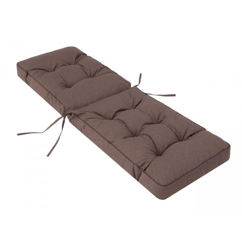 Pagalvė kėdei Hobbygarden Ilona, ruda kaina ir informacija | Dekoratyvinės pagalvėlės ir užvalkalai | pigu.lt