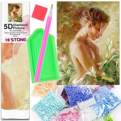 Алмазная мозаика 5D -вышивка файл Женщина 1006335 цена и информация | Алмазная мозаика | pigu.lt
