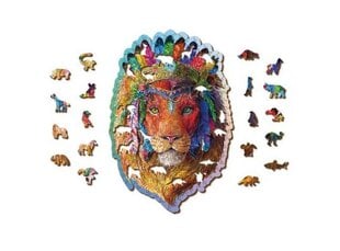 Medinė dėlionė Magiškas liūtas 250 d. kaina ir informacija | Dėlionės (puzzle) | pigu.lt