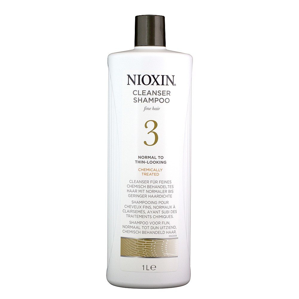 Gaivinantis plaukų šampūnas Nioxin Hair System 3 Cleanser 1000 ml kaina ir informacija | Šampūnai | pigu.lt