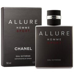 Парфюмированная вода Chanel Allure Sport Eau Extreme EDP для мужчин 50 мл цена и информация | Мужские духи | pigu.lt