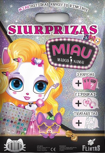 Miau mados namai. Siurprizas цена и информация | Spalvinimo knygelės | pigu.lt