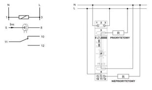 Prioritetinė relė 3115454 kaina ir informacija | Elektros jungikliai, rozetės | pigu.lt