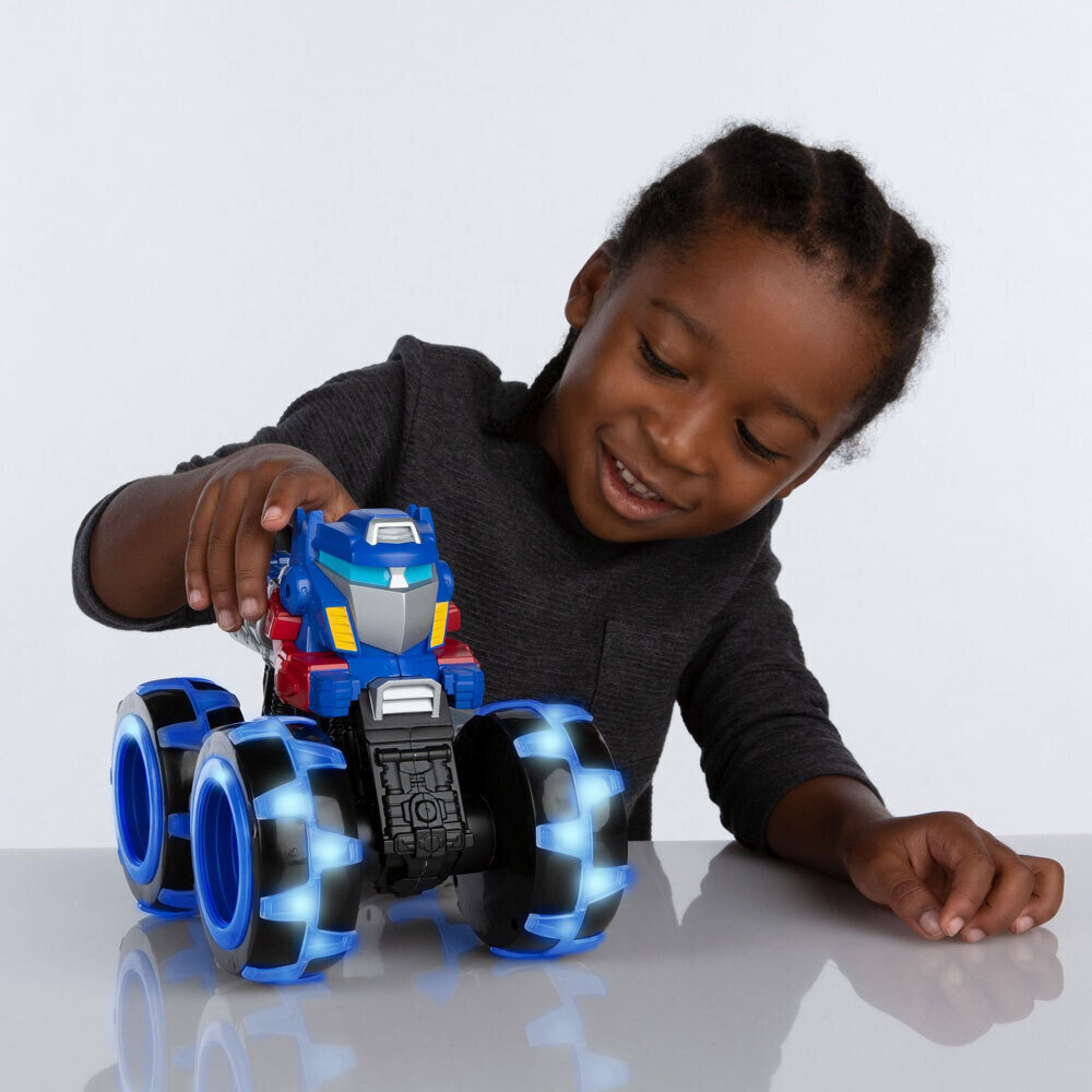 Transporto priemonė su šviečiančiais ratais John Deere Optimus Prime, 47423 цена и информация | Žaislai berniukams | pigu.lt