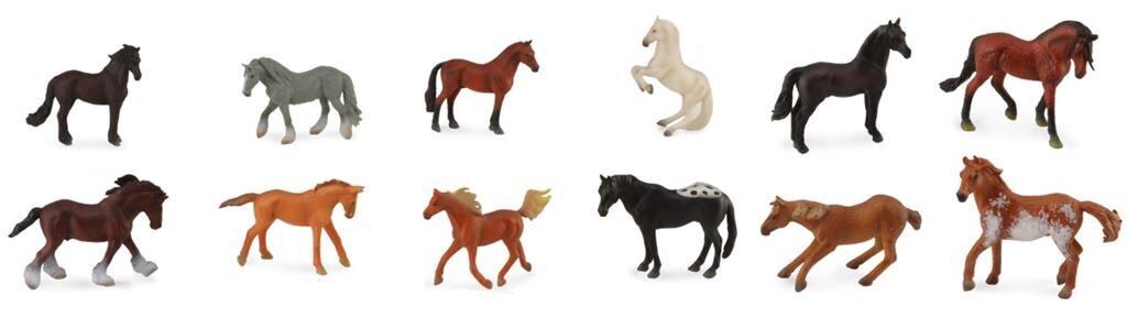 Arklių figūrėlių rinkinys Mini Collecta, A1109 цена и информация | Žaislai berniukams | pigu.lt