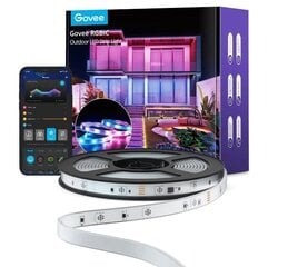 Govee H6172 Открытый 10 м; светодиодная лента; Wi-Fi, Bluetooth, RGBIC, IP65 цена и информация | Светодиодные ленты | pigu.lt