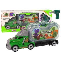 Sunkvežimis su dinozauru ir suktuku Lean toys kaina ir informacija | Žaislai berniukams | pigu.lt