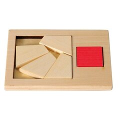 Dėlionė Fridolin Extra Piece, kvadratas, medinė kaina ir informacija | Dėlionės (puzzle) | pigu.lt