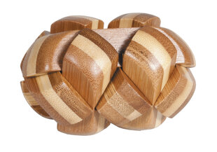 3D пазл Fridolin bamboo Овал цена и информация | Пазлы | pigu.lt