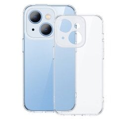 Baseus Illusion Transparent Case, lens frames, tempered glass set for iPhone 14 Plus + cleaning kit цена и информация | Чехлы для телефонов | pigu.lt