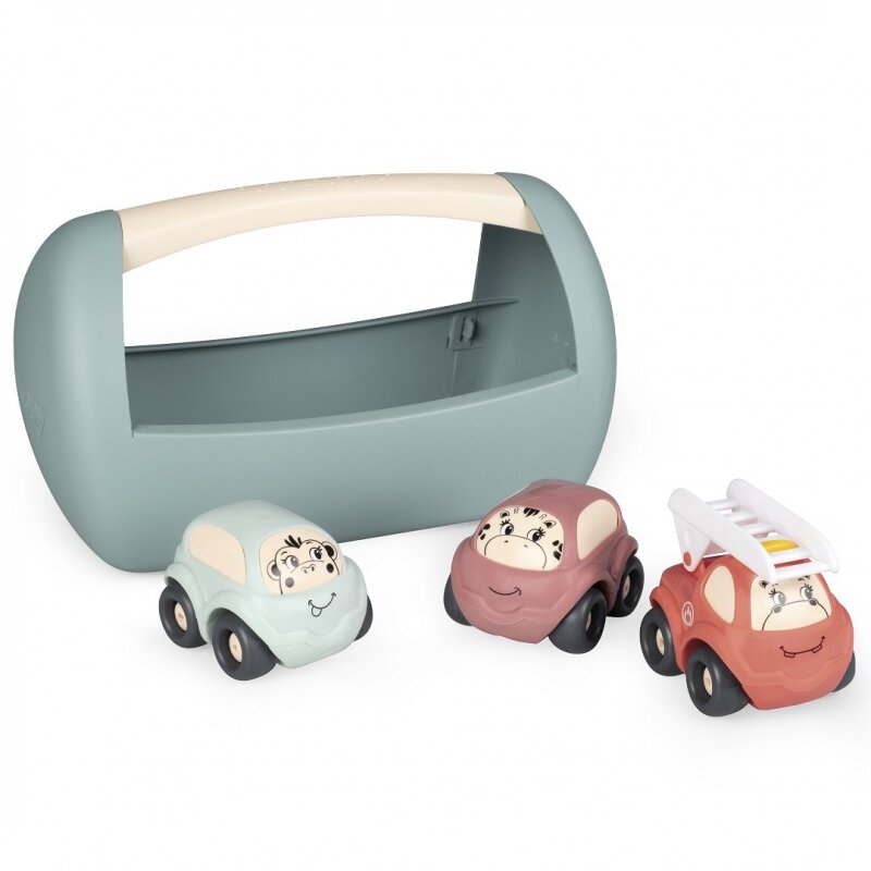 Krepšys su automobiliais Smoby kaina ir informacija | Žaislai kūdikiams | pigu.lt