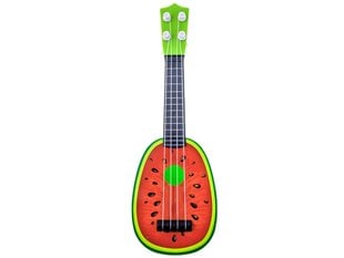 Vaikiška gitara - ukulėlė ,,Arbūzas'' kaina ir informacija | Lavinamieji žaislai | pigu.lt