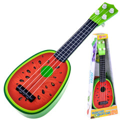 Vaikiška gitara - ukulėlė ,,Arbūzas'' kaina ir informacija | Lavinamieji žaislai | pigu.lt