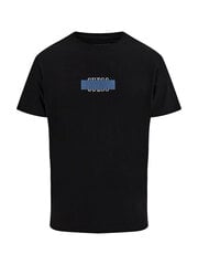 Мужская футболка Guess MBRI25*JBLK, черная цена и информация | Мужские футболки | pigu.lt