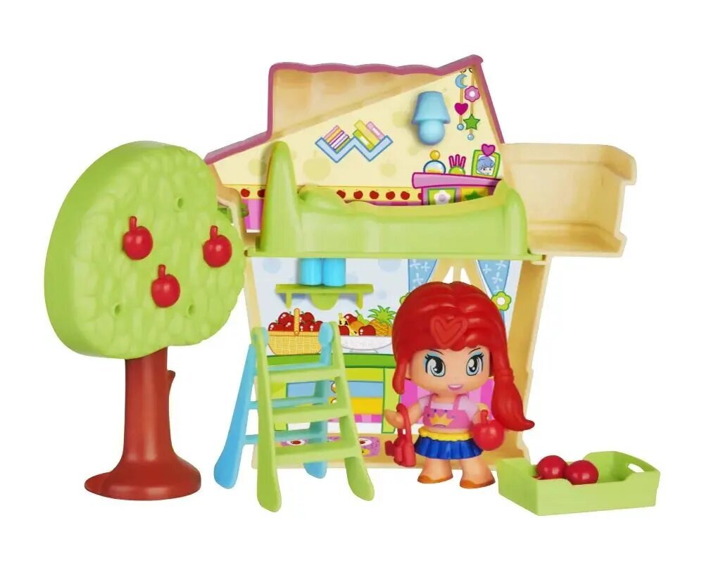 Lėlės namelio su priedais rinkinys Epee Pinypon kaina ir informacija | Žaislai mergaitėms | pigu.lt