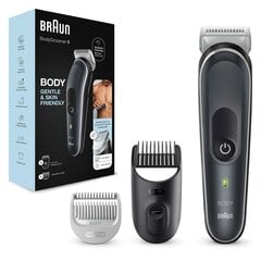 Plaukų kirpimo mašinėlės Plaukų kirpimo mašinėlės Braun BodyGroomer 5 (Naudoti A) цена и информация | Машинки для стрижки волос | pigu.lt