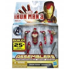 Iron Man 3 raudona figūrėlė - konstruktorius 25 šarvų deriniai kaina ir informacija | Žaislai berniukams | pigu.lt