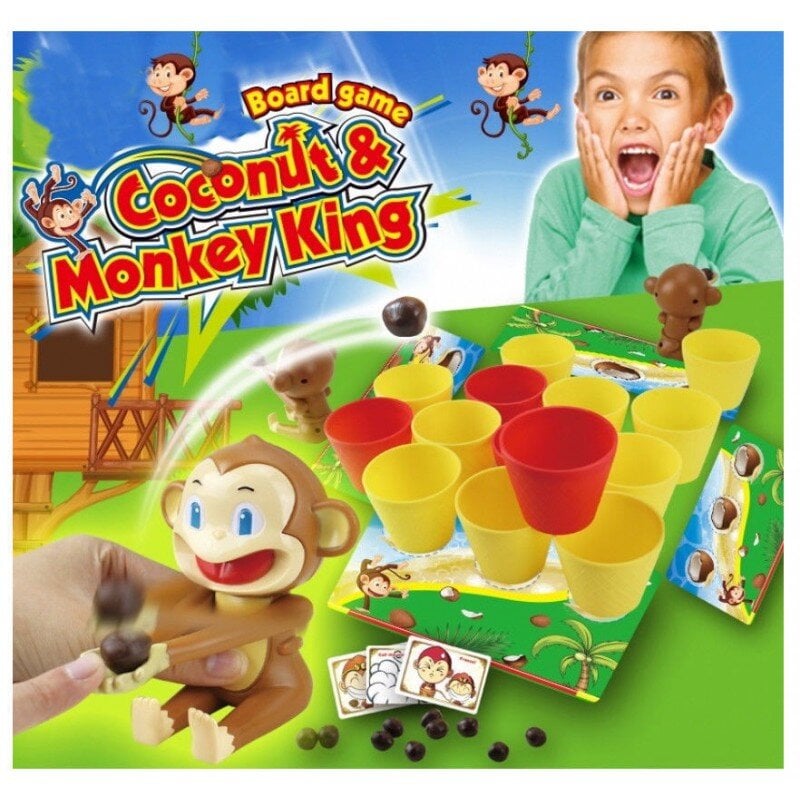 Stalo žaidimas Kokosai ir beždžionės kaina ir informacija | Stalo žaidimai, galvosūkiai | pigu.lt