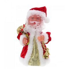Smagusis Kalėdų senelis - sukasi ratu ir groja 18cm цена и информация | Рождественское украшение CA1031, 10 см | pigu.lt