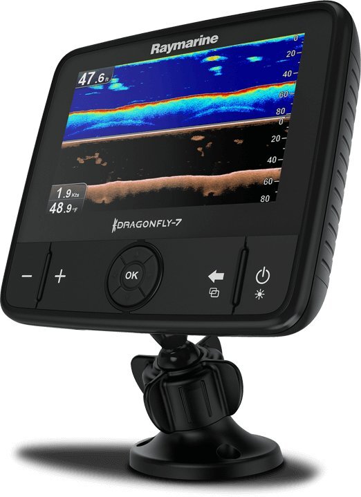 Echolotas Raymarine Dragonfly 7 PRO GPS/DownVision E70320 kaina ir informacija | Echolotai | pigu.lt