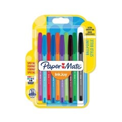 Paper Mate InkJoy 100ST 1,0 mm rašiklis Fun 10 vnt. - 1956751 kaina ir informacija | Rašymo priemonės | pigu.lt