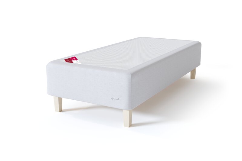 Prekė su pažeidimu. Kušetė Sleepwell Red Pocket Light Grey 80x200, pilka  kaina | pigu.lt