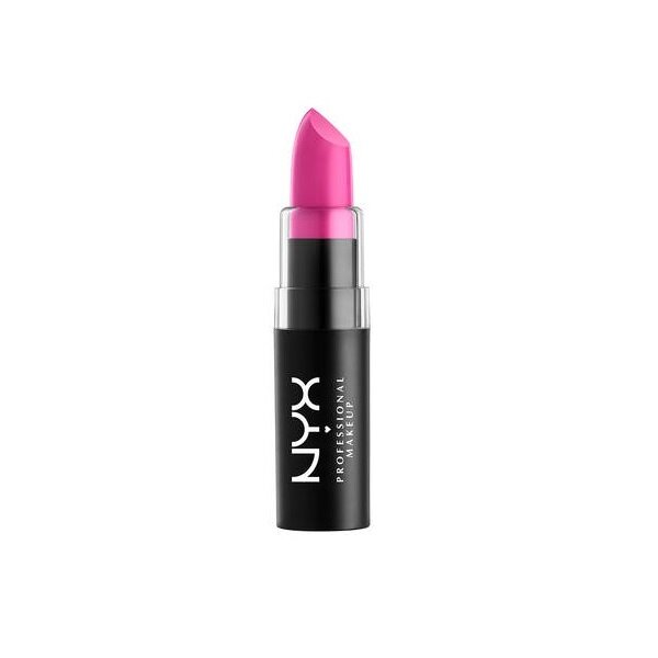 Lūpų dažai NYX Matte Lipstick MLS, 02 - Shocking Pink Rose Intense