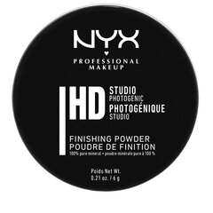 Biri pudra NYX Studio Finishing Powder Translucent Finish, 6 g kaina ir informacija | Makiažo pagrindai, pudros | pigu.lt