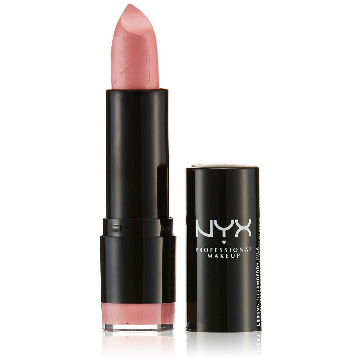 Lūpų dažai NYX Round Lipstick Strawberry Milk, 4g