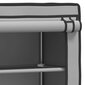 Geležinė lentyna virš skalbimo mašinos, pilka, 71x29,5x170,5 cm. kaina ir informacija | Vonios kambario aksesuarai | pigu.lt