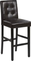 Барный стул Beliani Madison, чёрный цена и информация | Стулья для кухни и столовой | pigu.lt