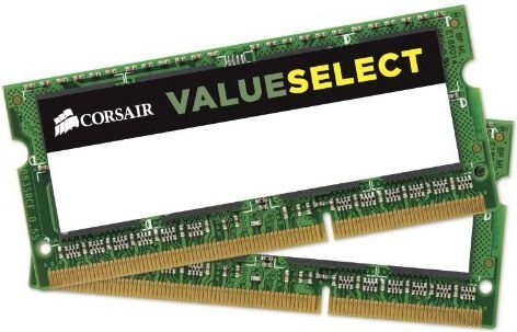 Corsair DDR3L SODIMM 8GB 1333MHz CL9 (CMSO8GX3M1C1333C9) цена и информация | Operatyvioji atmintis (RAM) | pigu.lt