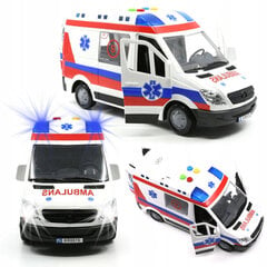 Машина со световым и звуковым эффектом  Ambulance Mega creative цена и информация | Игрушки для мальчиков | pigu.lt