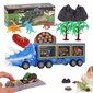 Grojantis Dino sunkvežimis - mėlynas цена и информация | Žaislai berniukams | pigu.lt