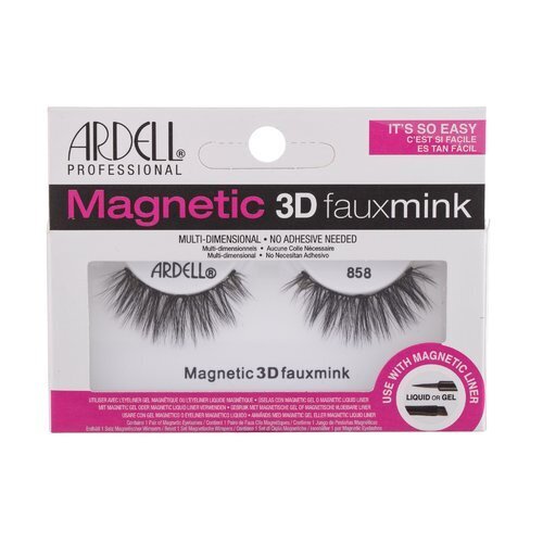 Prklijuojamos blakstienos Ardell Magnetic 3D Faux Mink 858 цена и информация | Priklijuojamos blakstienos, blakstienų rietikliai | pigu.lt