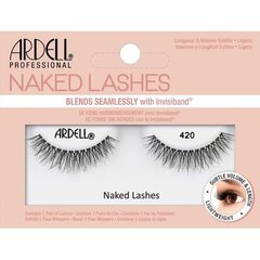 Ardell Naked Lashes 420 - False eyelashes for a natural look 1.0ks Black цена и информация | Накладные ресницы, керлеры | pigu.lt