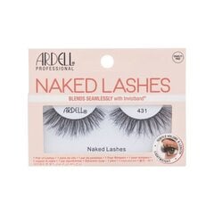 Ardell Naked Lashes 431 - Umělé řasy 1.0ks Black цена и информация | Накладные ресницы, керлеры | pigu.lt