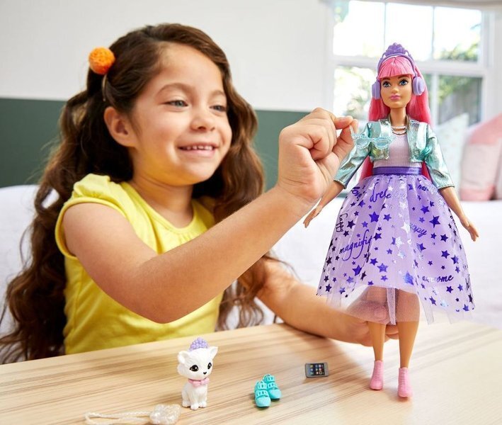 Lėlė Barbie Princess Adventure Daisy su aksesuarais kaina ir informacija | Žaislai mergaitėms | pigu.lt