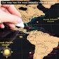 Nutrinamas Pasaulio Žemėlapis kaina ir informacija | Žemėlapiai | pigu.lt