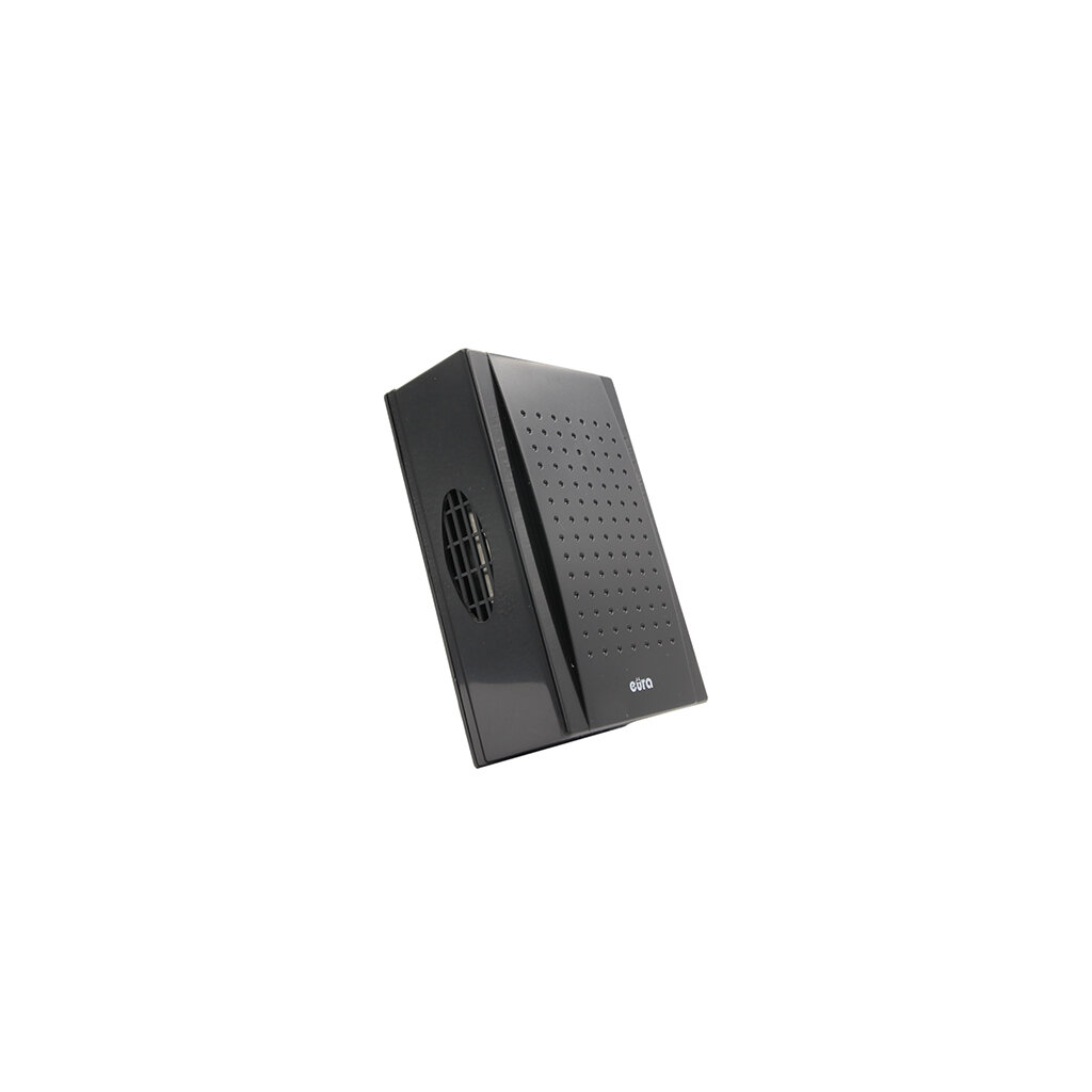 Dviejų garsų durų skambutis Eura DB-23A3 Black ~ 230V AC цена и информация | Durų skambučiai, akutės | pigu.lt