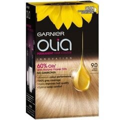 GARNIER Garnier Olia - Permanent oily hair color without ammonia  9.0 světlá blond #cfae86 цена и информация | Краска для волос | pigu.lt