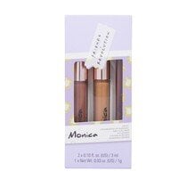 X Friends Monica Lip Kit - Dovanų dekoratyvinės kosmetikos rinkinys lūpoms kaina ir informacija | Lūpų dažai, blizgiai, balzamai, vazelinai | pigu.lt