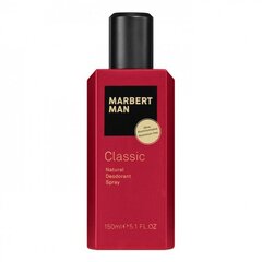 Purškiamasis dezodorantas vyrams Marbert Classic Natural, 150 ml kaina ir informacija | Dezodorantai | pigu.lt